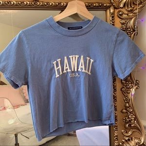Brandy Melville Hawaii Crop Top